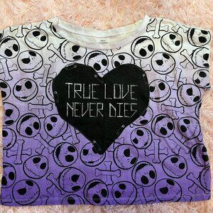 Tim Burton's Nightmare Before Christmas Jack and Sally Tee